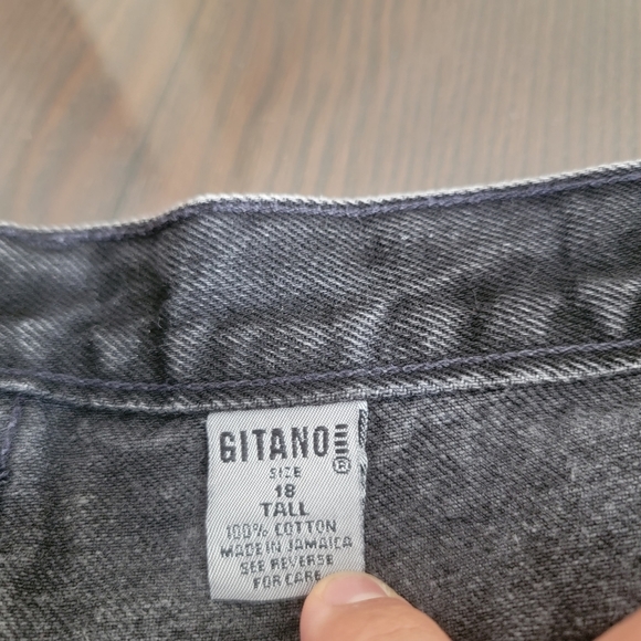 Vintage Gitano High Rise Mom Taper Jeans - Picture 9 of 13